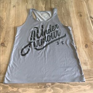 Under Armor gray Racerback shirt